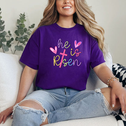 He Is Risen Tee