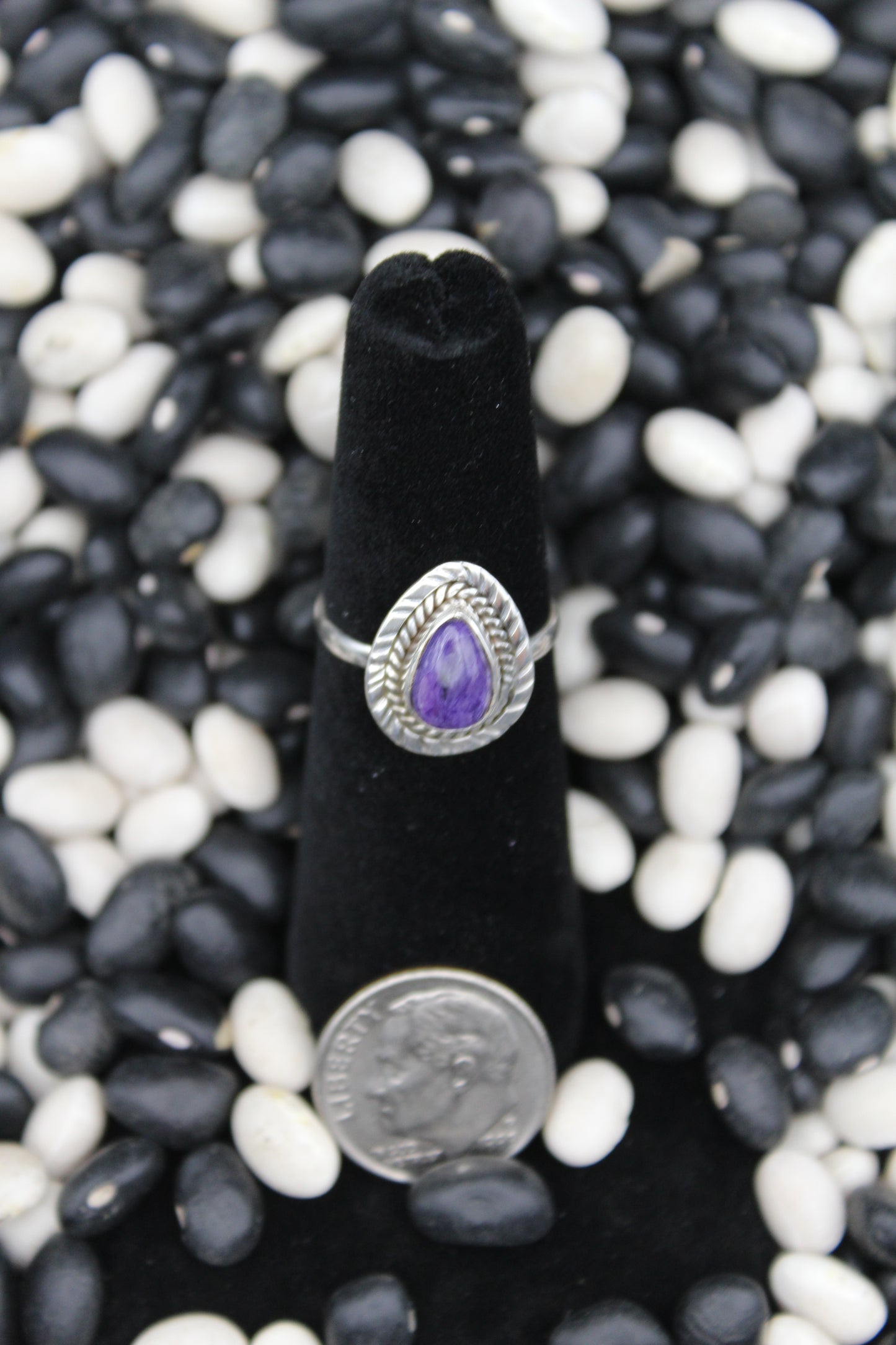 Dainty Sterling Silver Rings – Unique Stone Selection (Size 5 & 5.5)