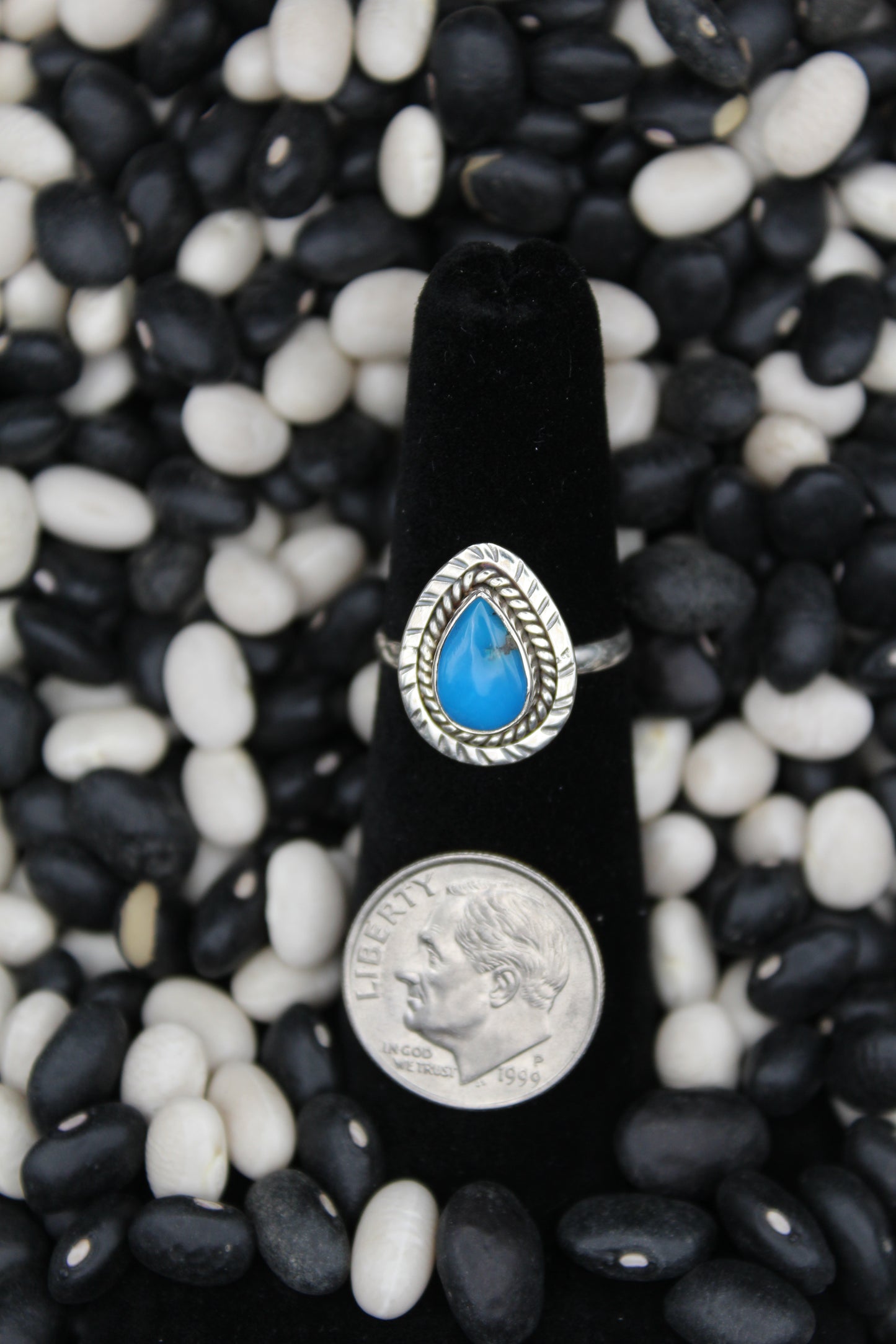 Dainty Sterling Silver Rings – Unique Stone Selection (Size 5 & 5.5)