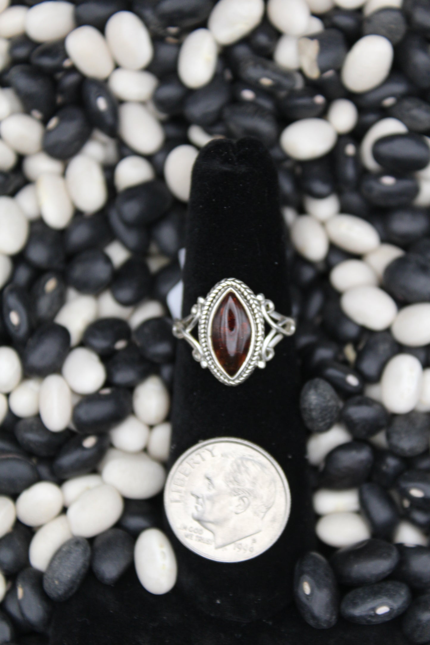 Dainty Sterling Silver Rings – Unique Stone Selection (Size 5 & 5.5)