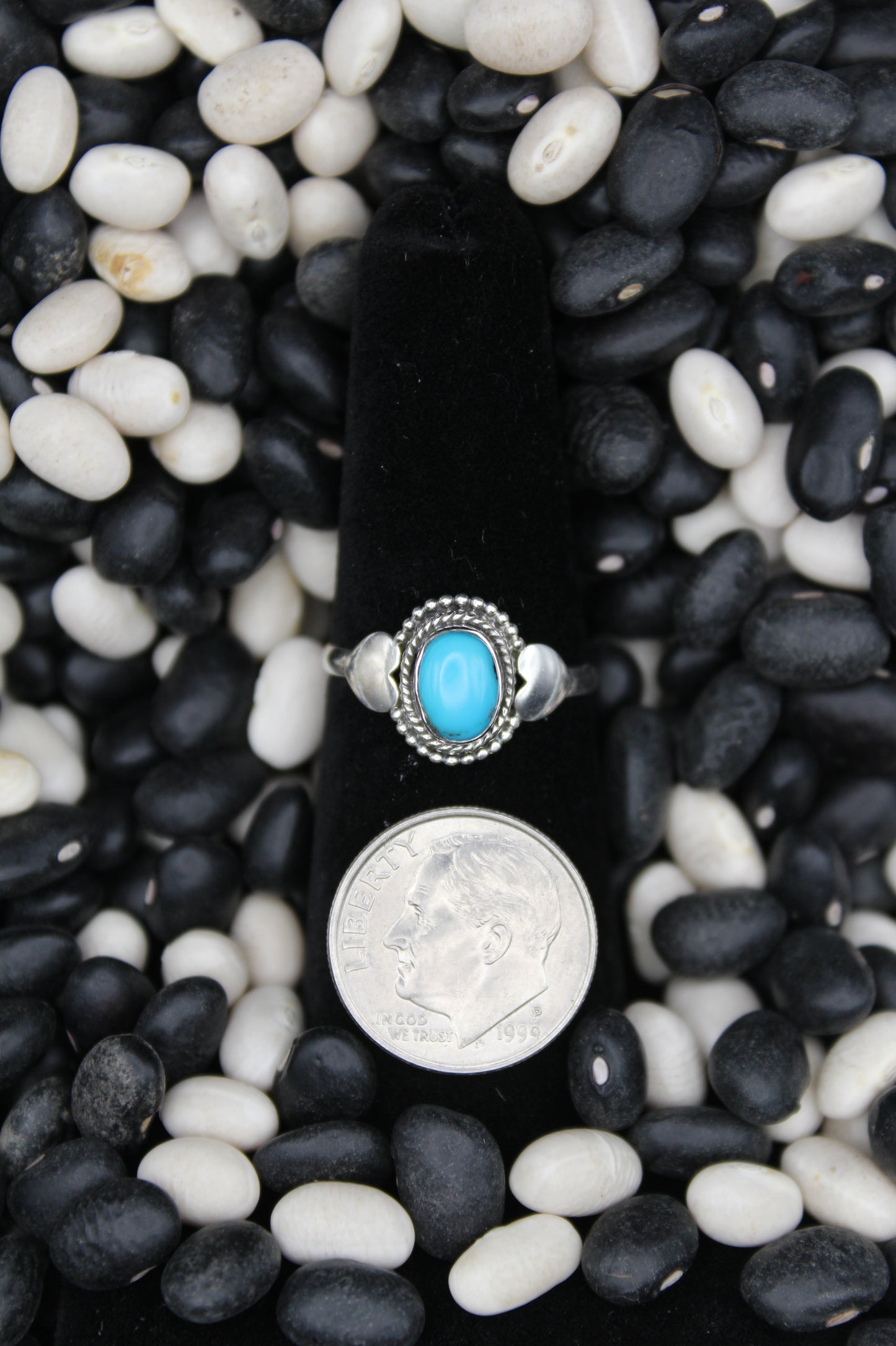 Dainty Sterling Silver Rings – Unique Stone Selection (Size 6)