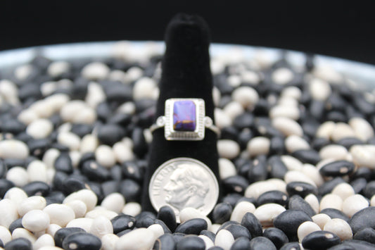 Dainty Sterling Silver Rings – Unique Stone Selection (Size 6.5)