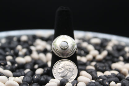 Dainty Sterling Silver Rings – Unique Stone Selection (Size 7)