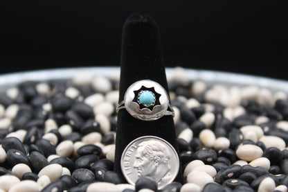 Dainty Sterling Silver Rings – Unique Stone Selection (Size 7)