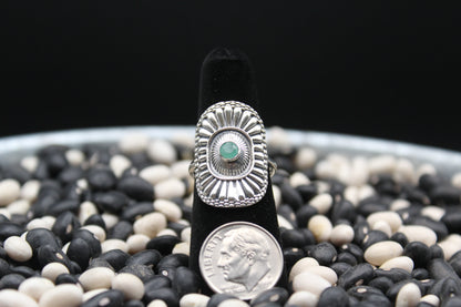 Dainty Sterling Silver Rings – Unique Stone Selection (Size 7.5)