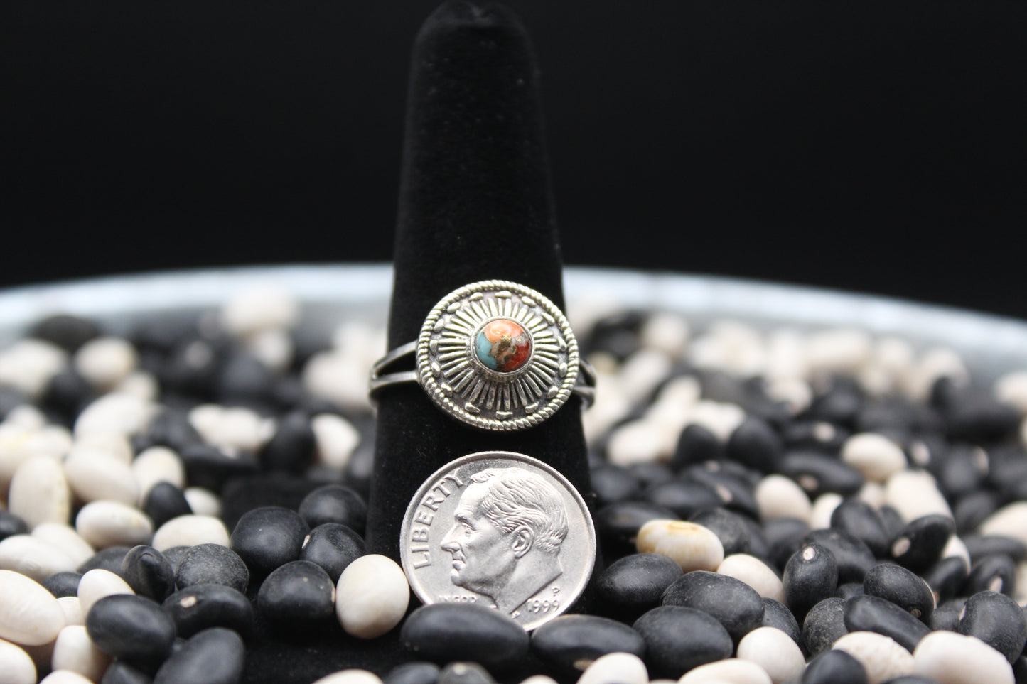 Dainty Sterling Silver Rings – Unique Stone Selection (Size 10 & 10.5)