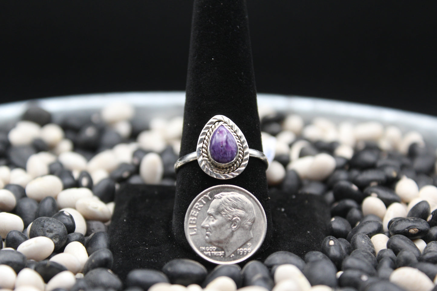 Dainty Sterling Silver Rings – Unique Stone Selection (Size 10 & 10.5)
