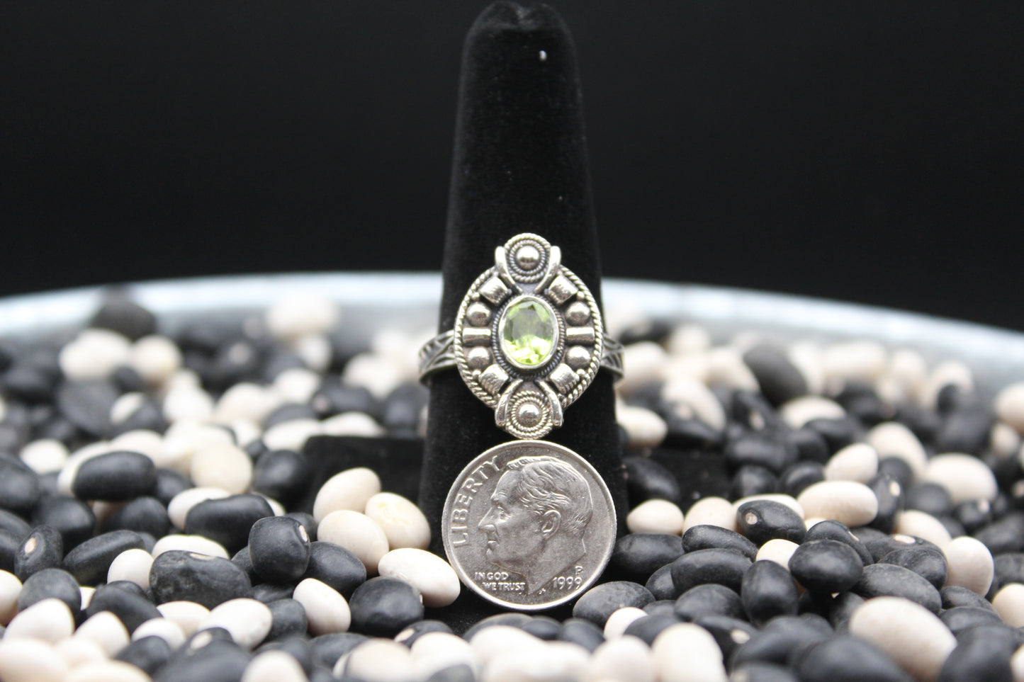 Dainty Sterling Silver Rings – Unique Stone Selection (Size 10 & 10.5)