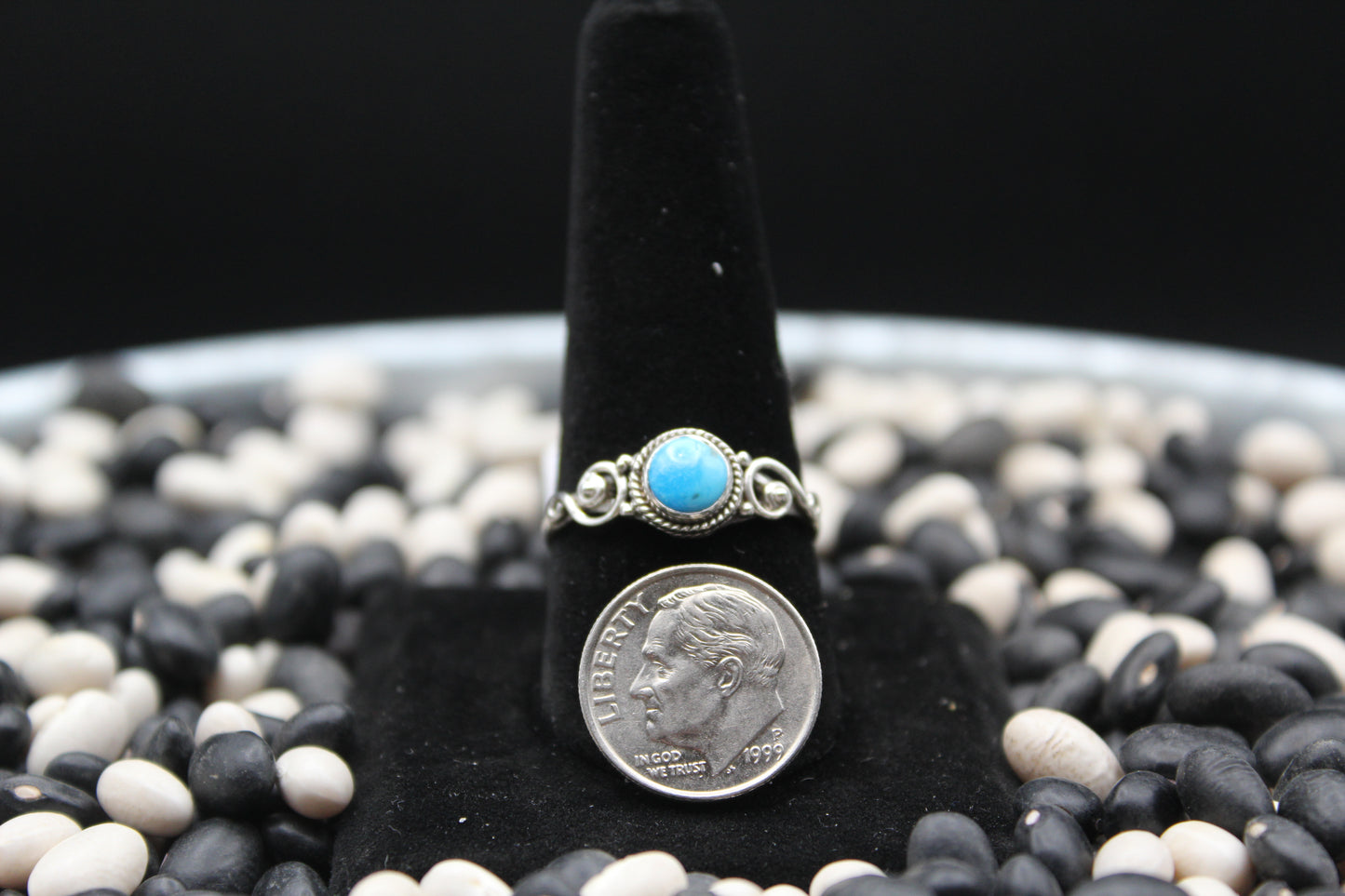 Dainty Sterling Silver Rings – Unique Stone Selection (Size 10 & 10.5)