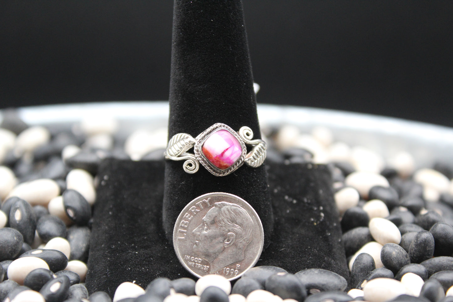 Dainty Sterling Silver Rings – Unique Stone Selection (Size 10 & 10.5)