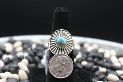 Dainty Sterling Silver Rings – Unique Stone Selection (Size 7)