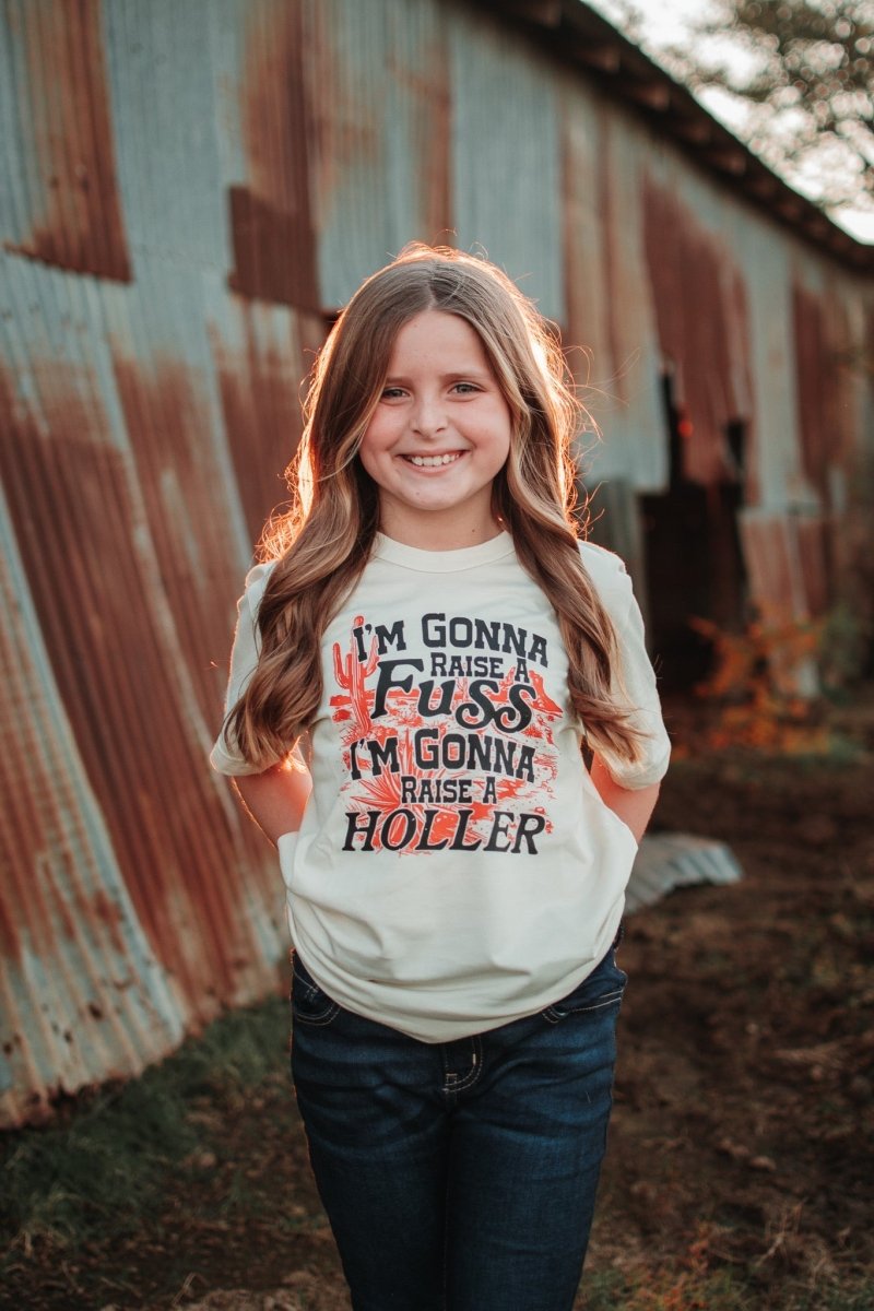 I'm Gonna Raise a Fuss | Kid's T-Shirt