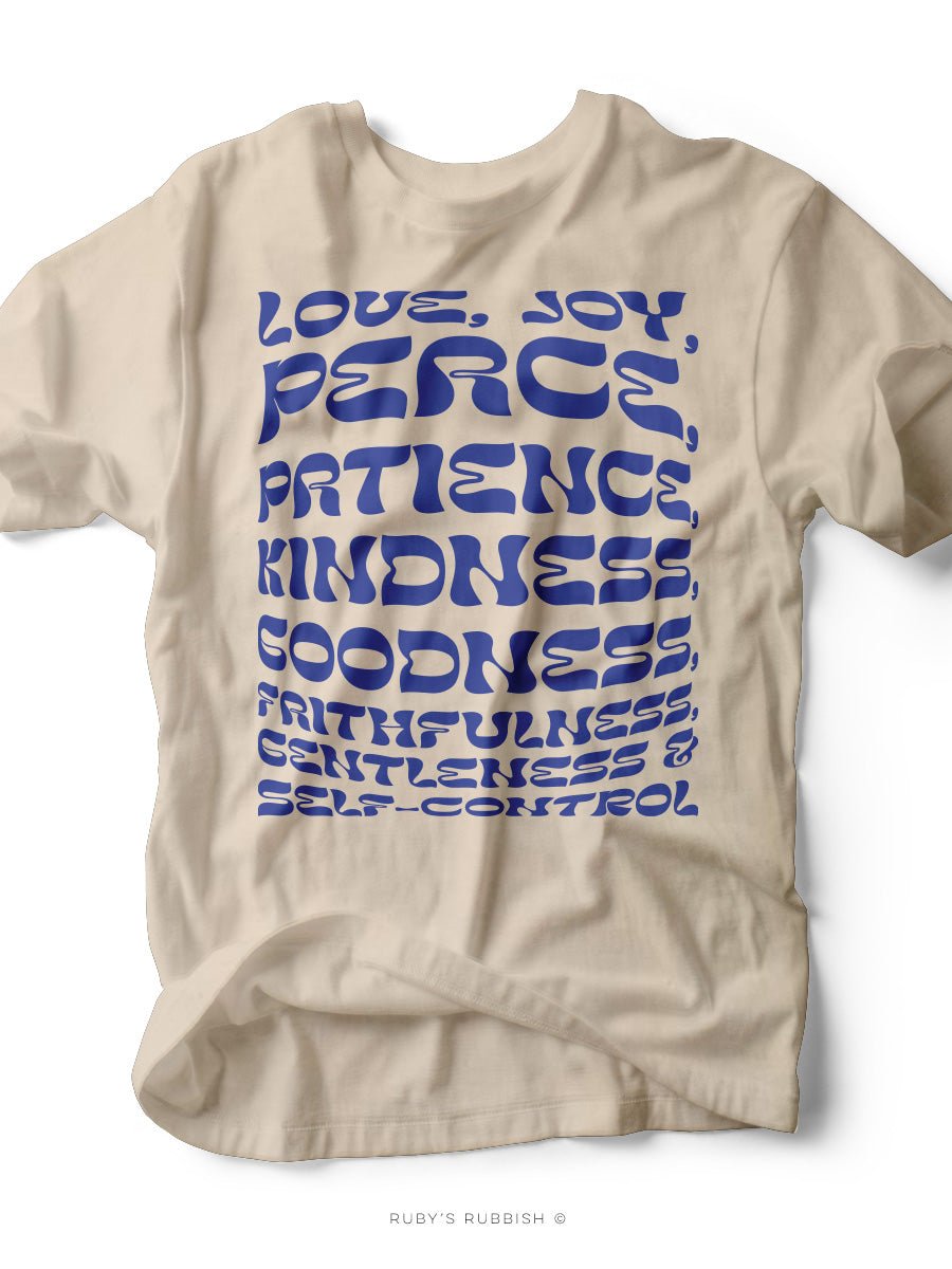 Love, Joy, Peace... | Christian T-Shirt