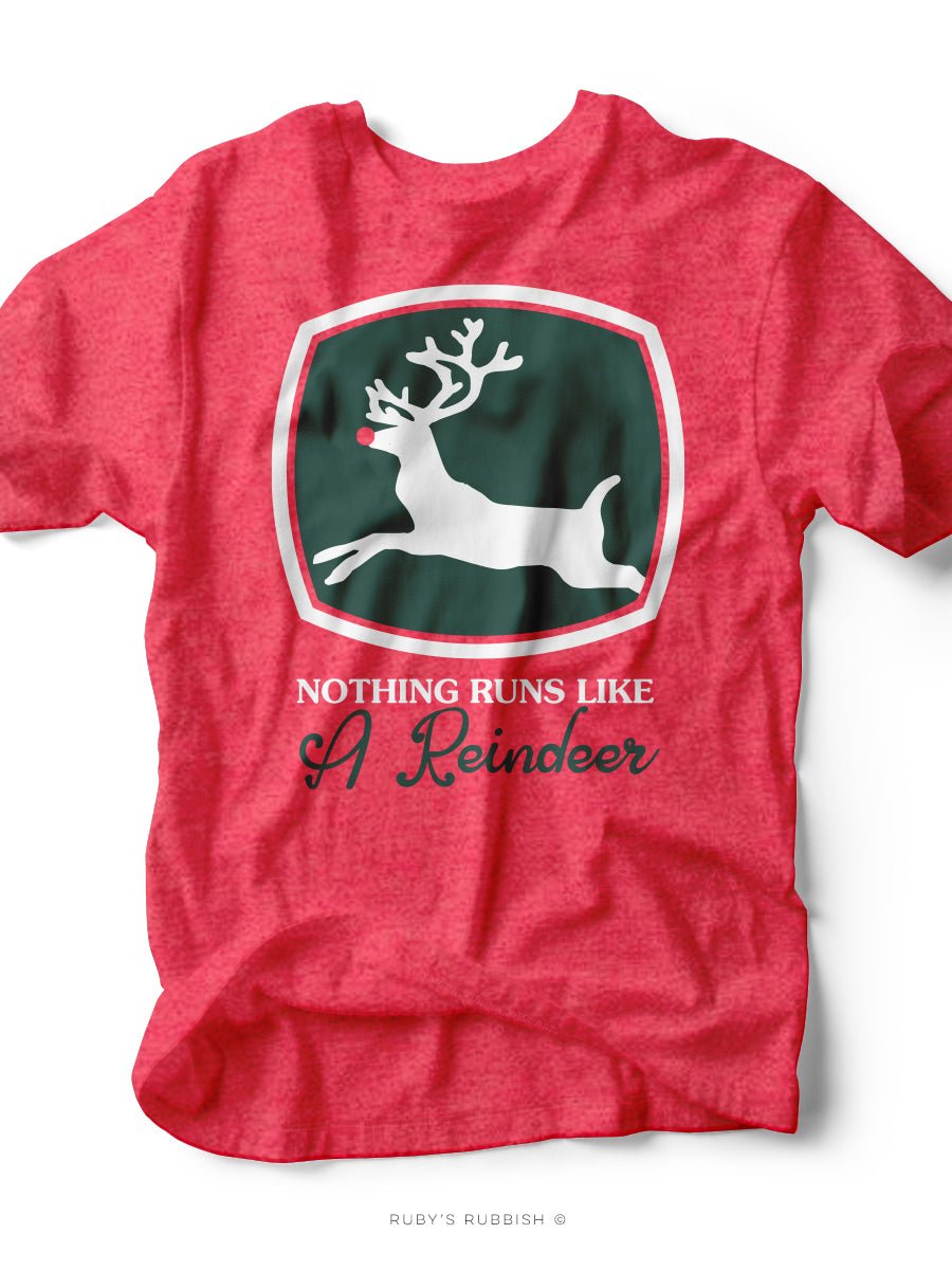 Nothing Runs Like a Reindeer | Kid's T-Shirt